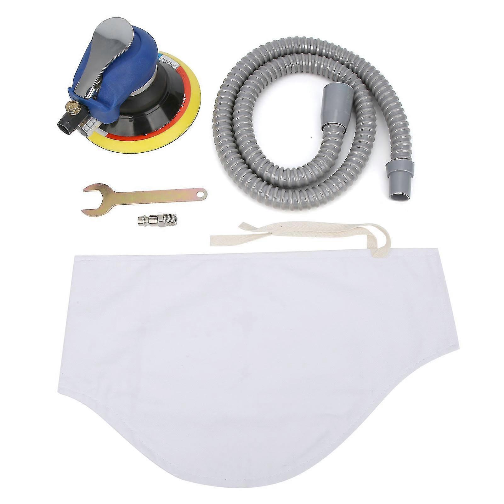 6in 150mm Pneumatic Air Sander Polisher with EU 14in Inlet Connector