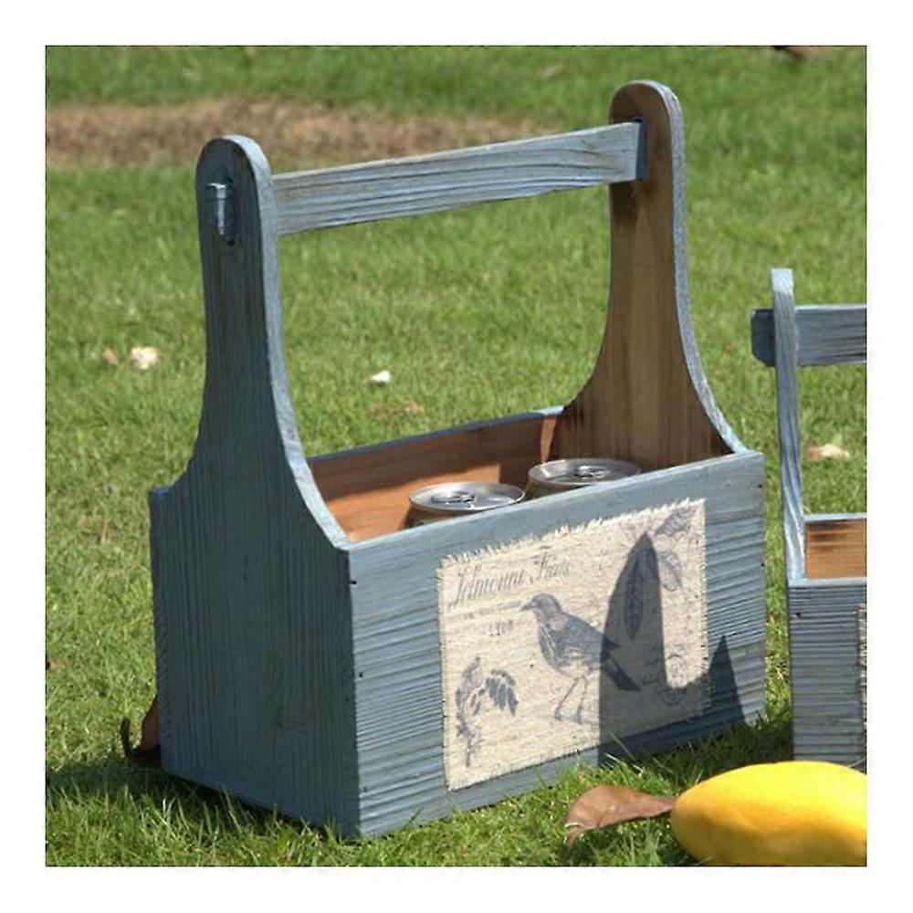 zakka retro portable storage box toolbox home furnishings