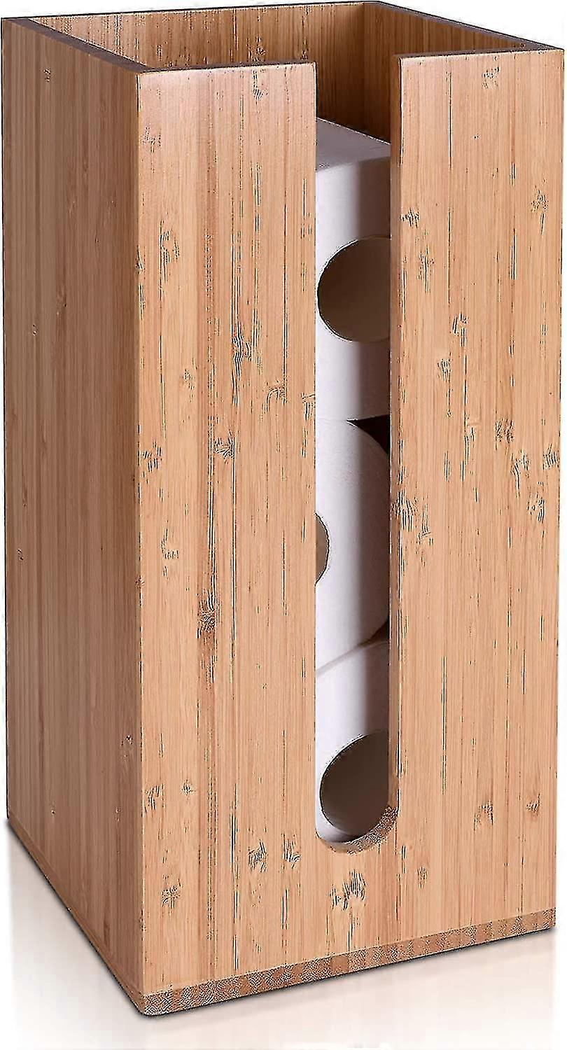 Bambus toiletpapirholder til toiletpapir