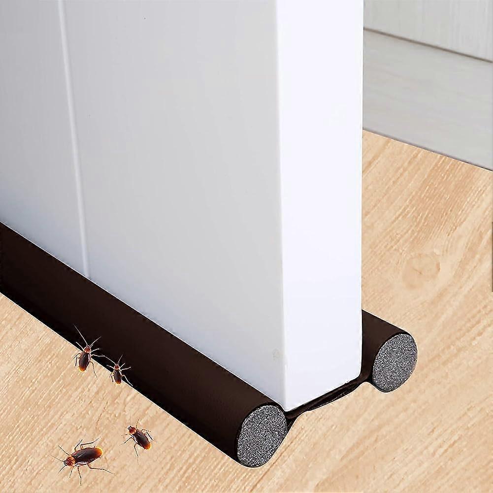 90Cm Draft Stopper Door Floor Seal Draft Stopper Double-Sided Door Insulation