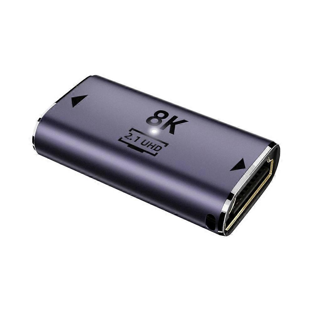 HDMI-compatible to HDMI-compatible Adapter UHD2.1 Extension Adaptor Converter