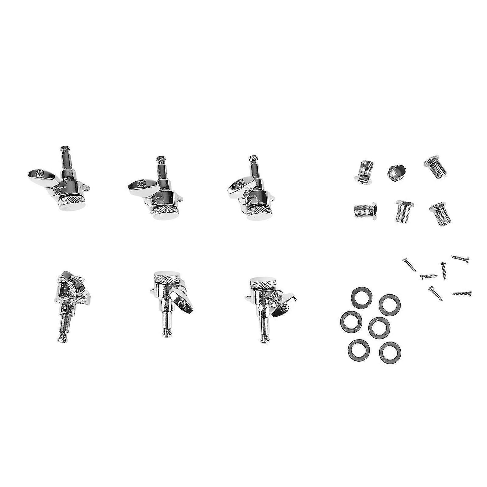 Electric Guitar Locking Tuning Pegs Machine Heads for 6R Stringed Instruments