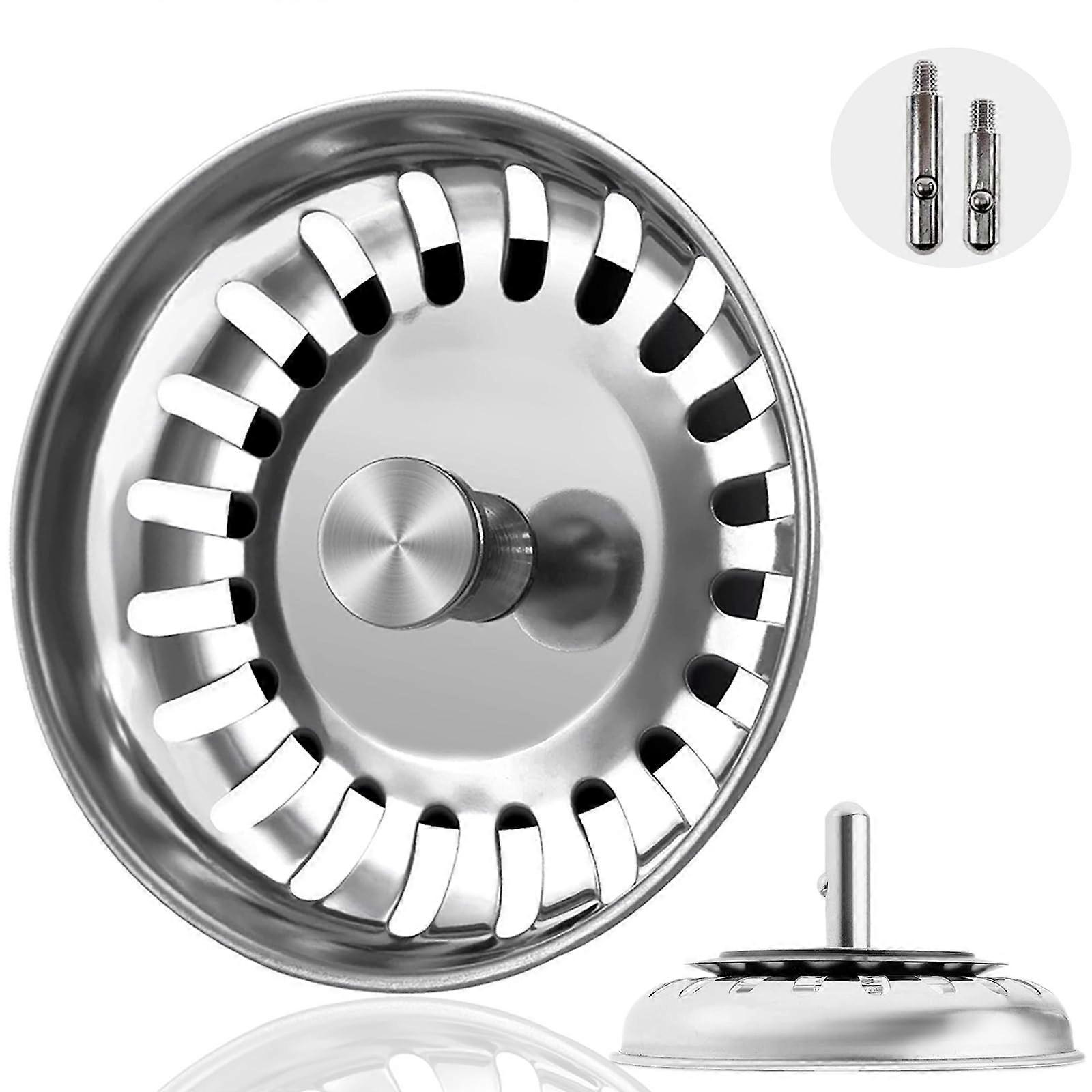 Sink waste - 80 mm - Stainless steel - Universal - Suitable as replacement part for Blanco sinks