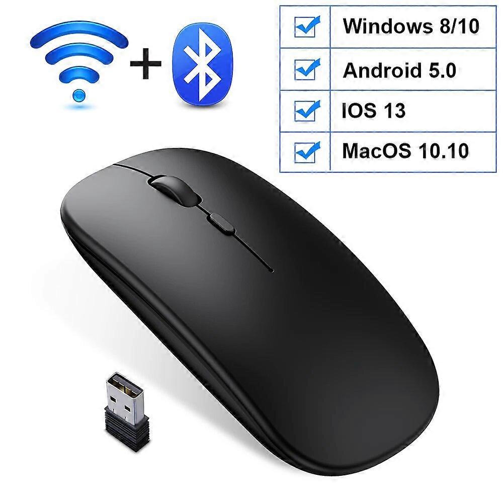 Wireless Mouse Bluetooth mouse Rechargeable Computer Mice Ergonomic Silent Usb Optical Mause Gamer for Laptop Accessories Pc Mice & Trackballs