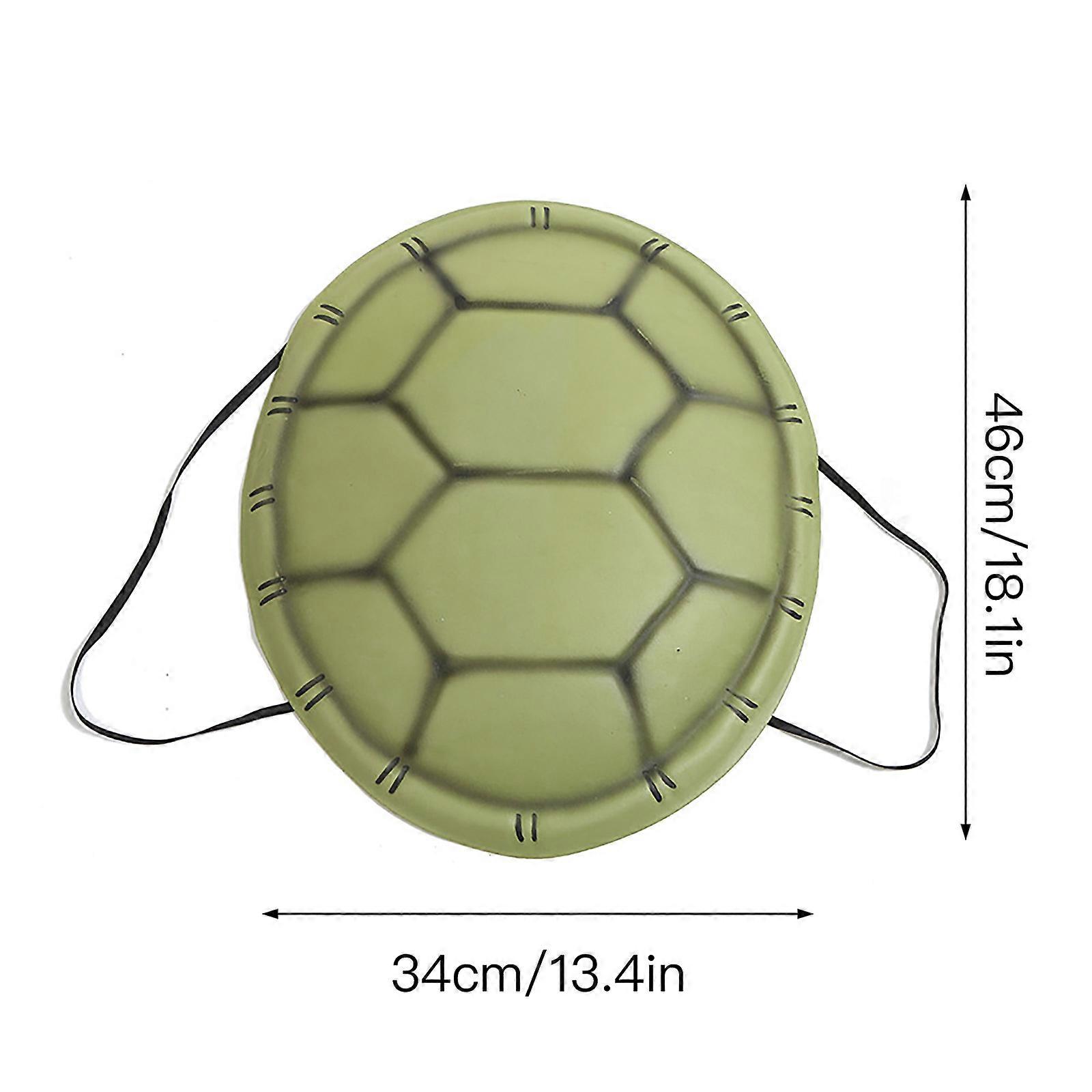 Cosplay Simulated Turtle Shell Halloween Durable Green Dance Party Cosplay Props