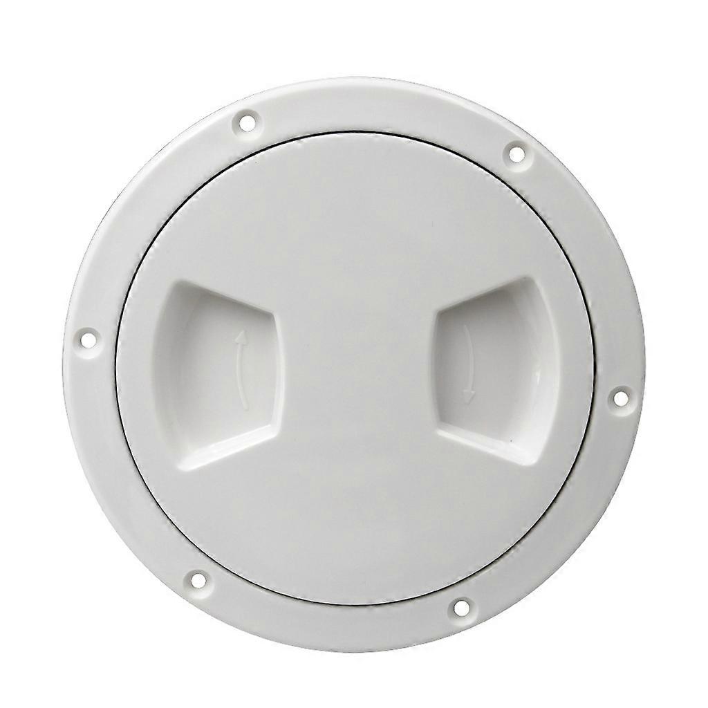 Screw Out Inspection Deck Plate Hatch Marine Boat Yacht Detachable Cover Abs-5 Inch