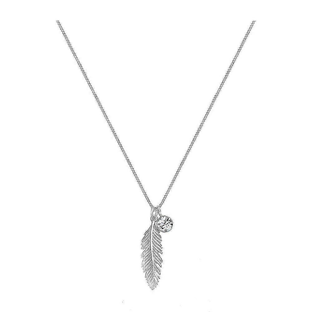sterling Silver Feather Women's Necklace