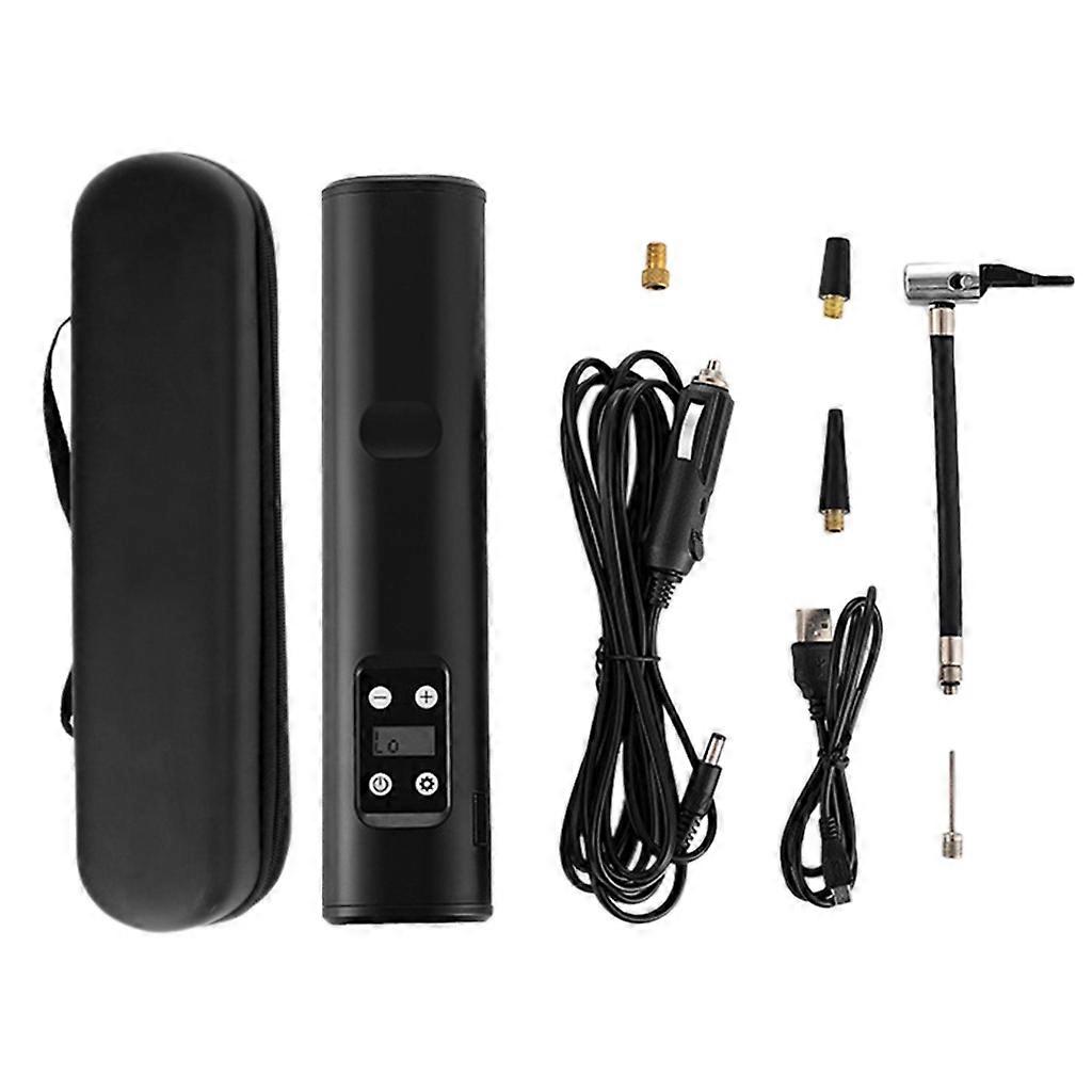 12V 150PSI USB Cordless Portable Air Compressor LCD Handheld Inflatable Pump
