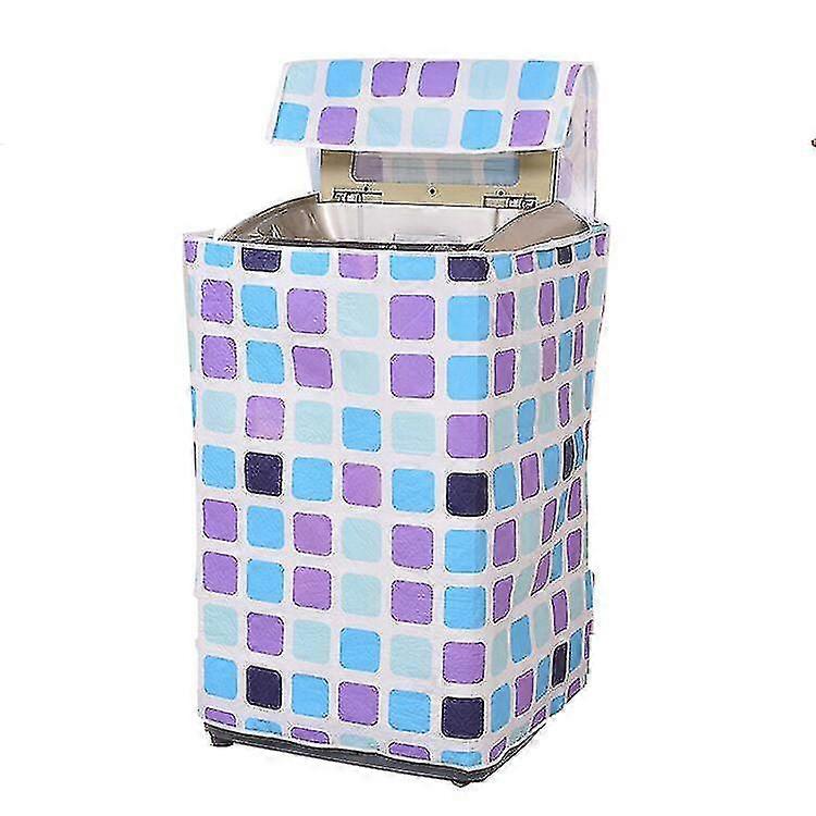Housse de protection multifonction pour machine à laver et sèche-linge à chargement par le haut (1 pièce, bleu)