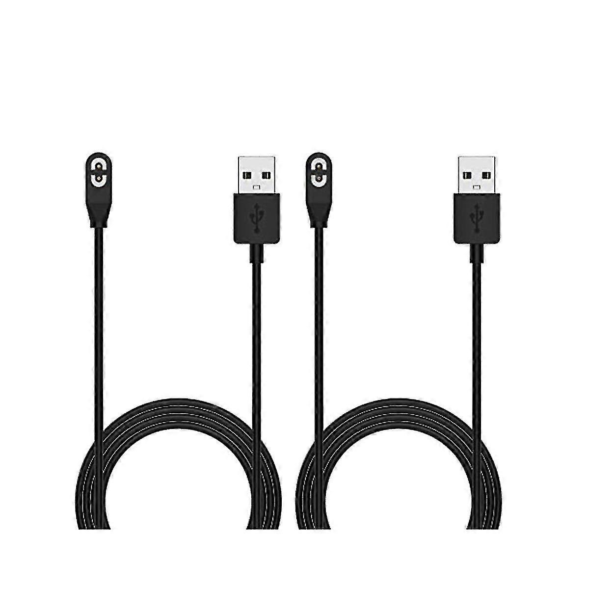 2Pcs Magnetic Charger Cord,for Aeropex AS800, OpenRun Pro,OpenRun,OpenComm Bone Conduction Headphon - MXBC