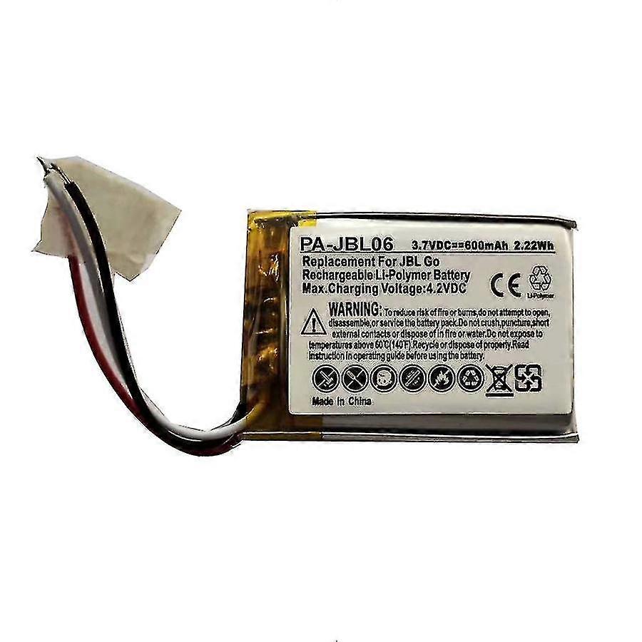 Suitable Compatible Jbl Go Bluetooth Speaker Battery P682634 Gsp072035-m