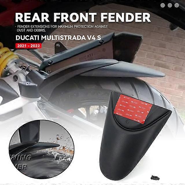 For Ducati Multistrada V4s New Motorcycle Front And Back Wheels Extension Fender Mudguard