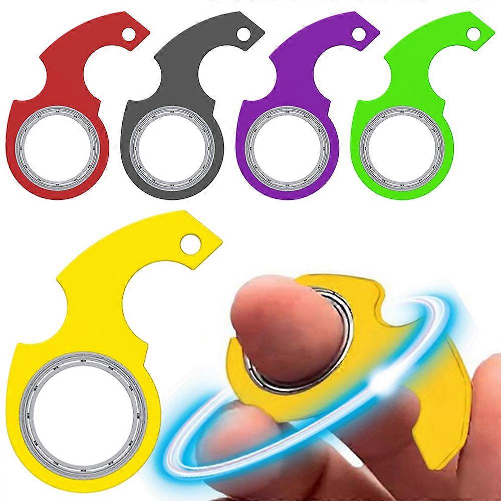 Keychain Spinner Fidget Ring Toy Key Ring By Key Spinz Hand Spinner Anti-Anxiety