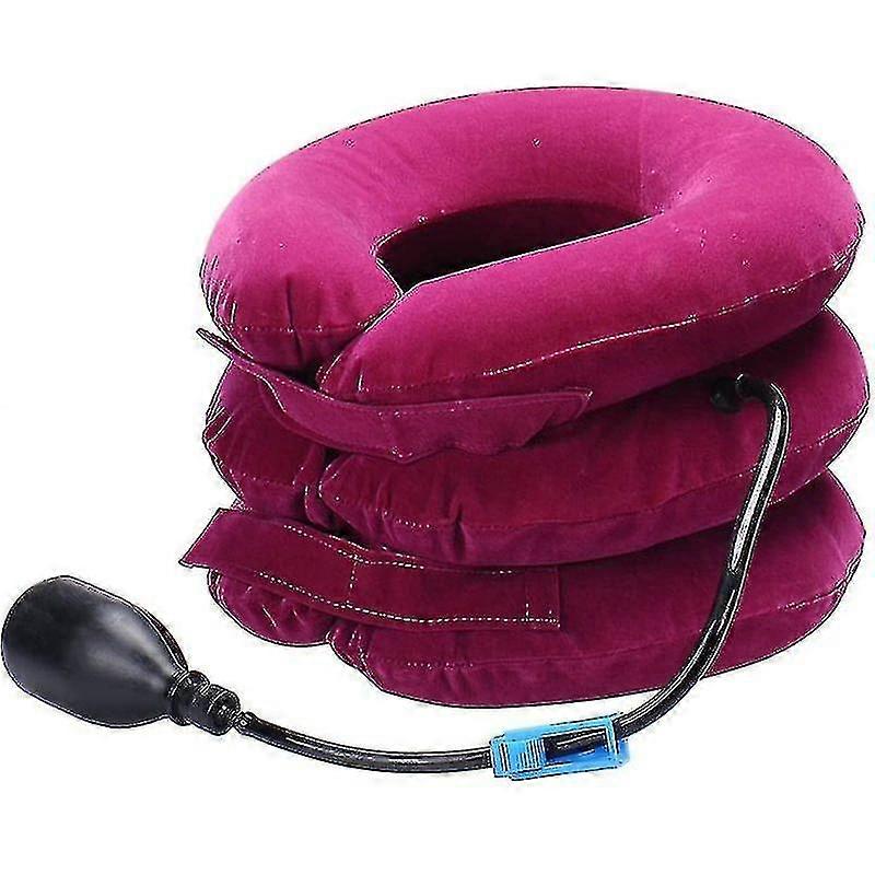 Cervical Neck Traction Device And Inflatable Adjustable Neck Stretcher