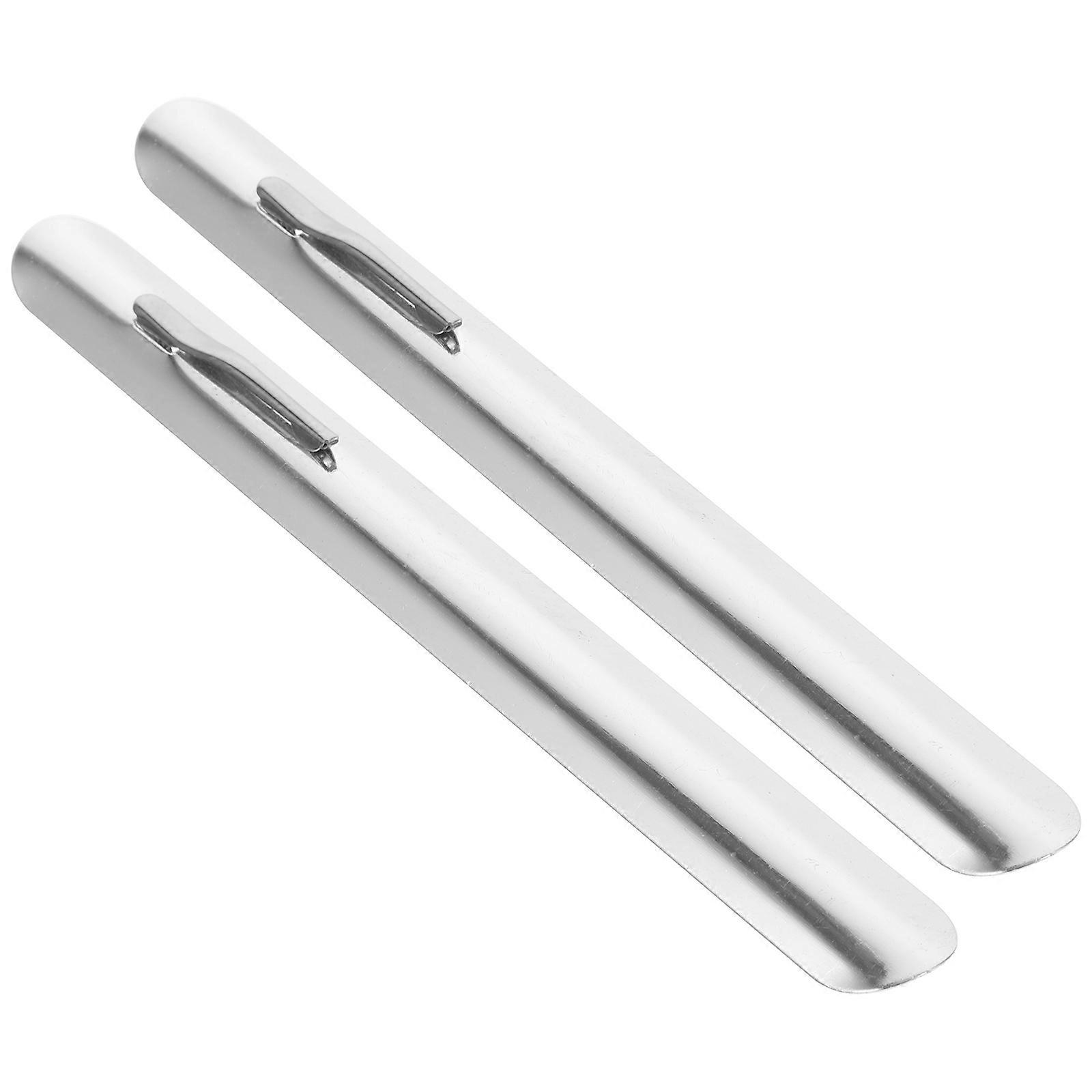 2pcs Stainless Steel Restaurant Crumb Scraper Tabletop Crumb Scraper Crumb Sweeper for Home