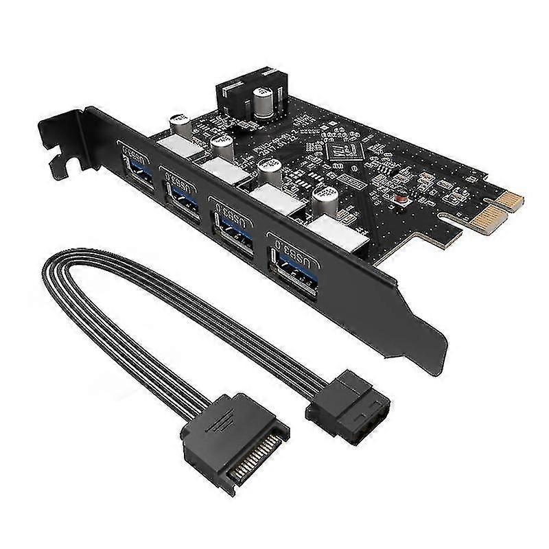 High-speed Usb3.0 Pci-e Expansion Card 4 Pin Interface Low Power Consumption Compatible