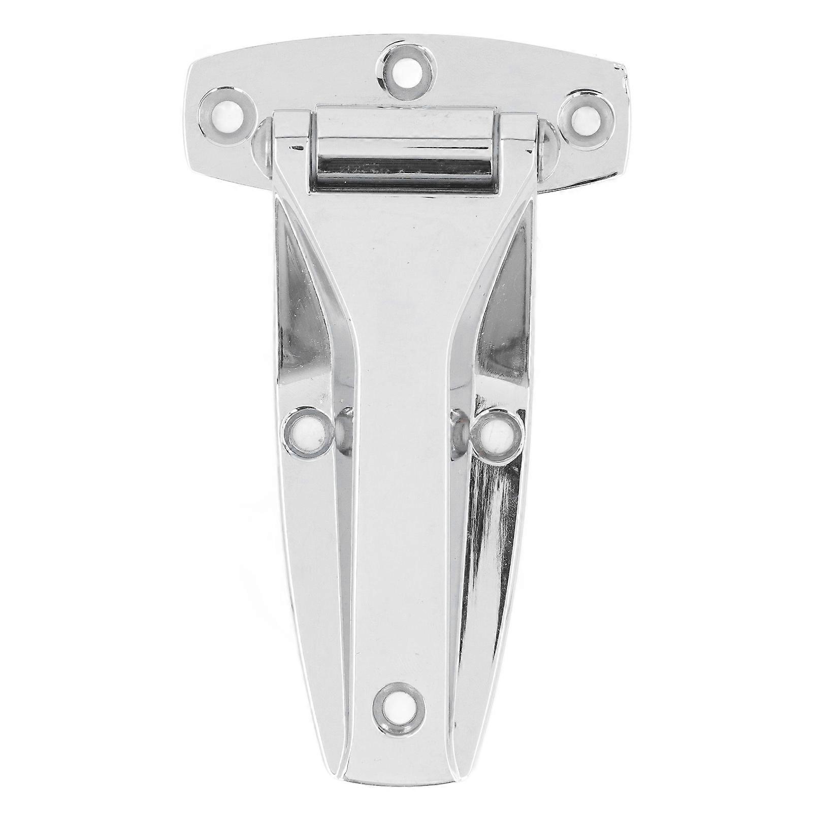 Soft Close T-Hinge, Zinc Alloy Hinge, Replacement Hinge for Toolbox, Car Door, Silver