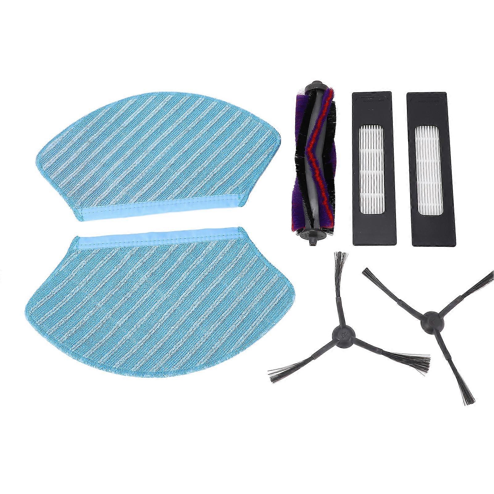 Robot Vacuum Cleaner Main Brush Side Brush Filter Mop Cloth Set Spare Parts Compatible with M7 I10 M71CN Models