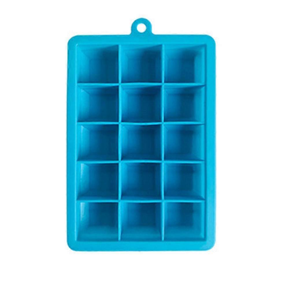Fruit Ice Cubes Easy Release Large Ice Cube Mould For Drinks, Blue