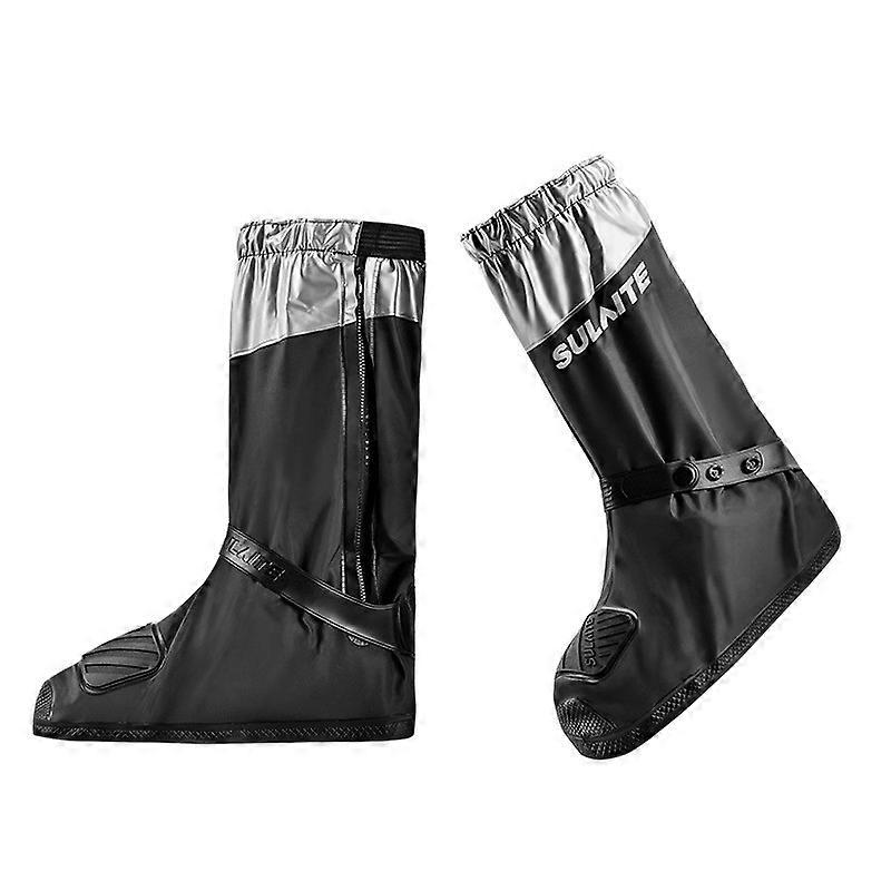 Waterproof Motorcycle Bike Shoe Covers Non Slip Reusable Rain Boot Protector