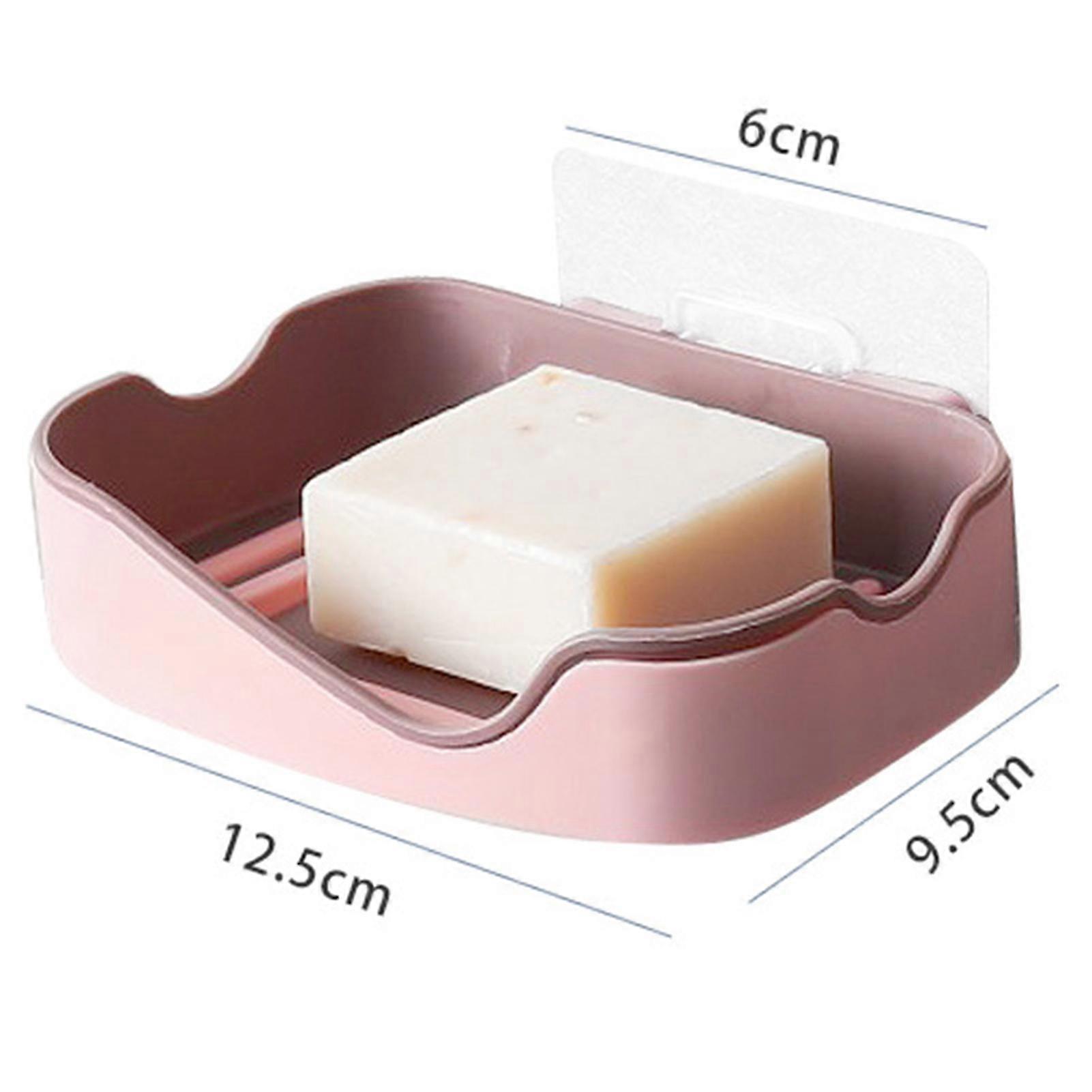 Double-layer Soap Container Sturdy Durable Sink Organizer For Bathroom Soap Container