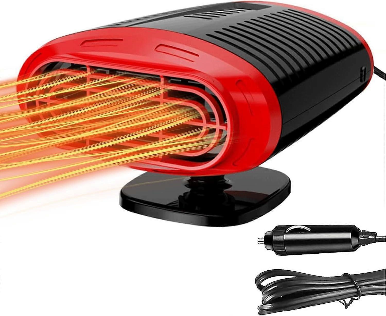 Promotional sales Car Heater, Portable Car Heater Fan 12V 150W 2-in-1 Fan Heater, Car Heater Defroster with 180 Rotation