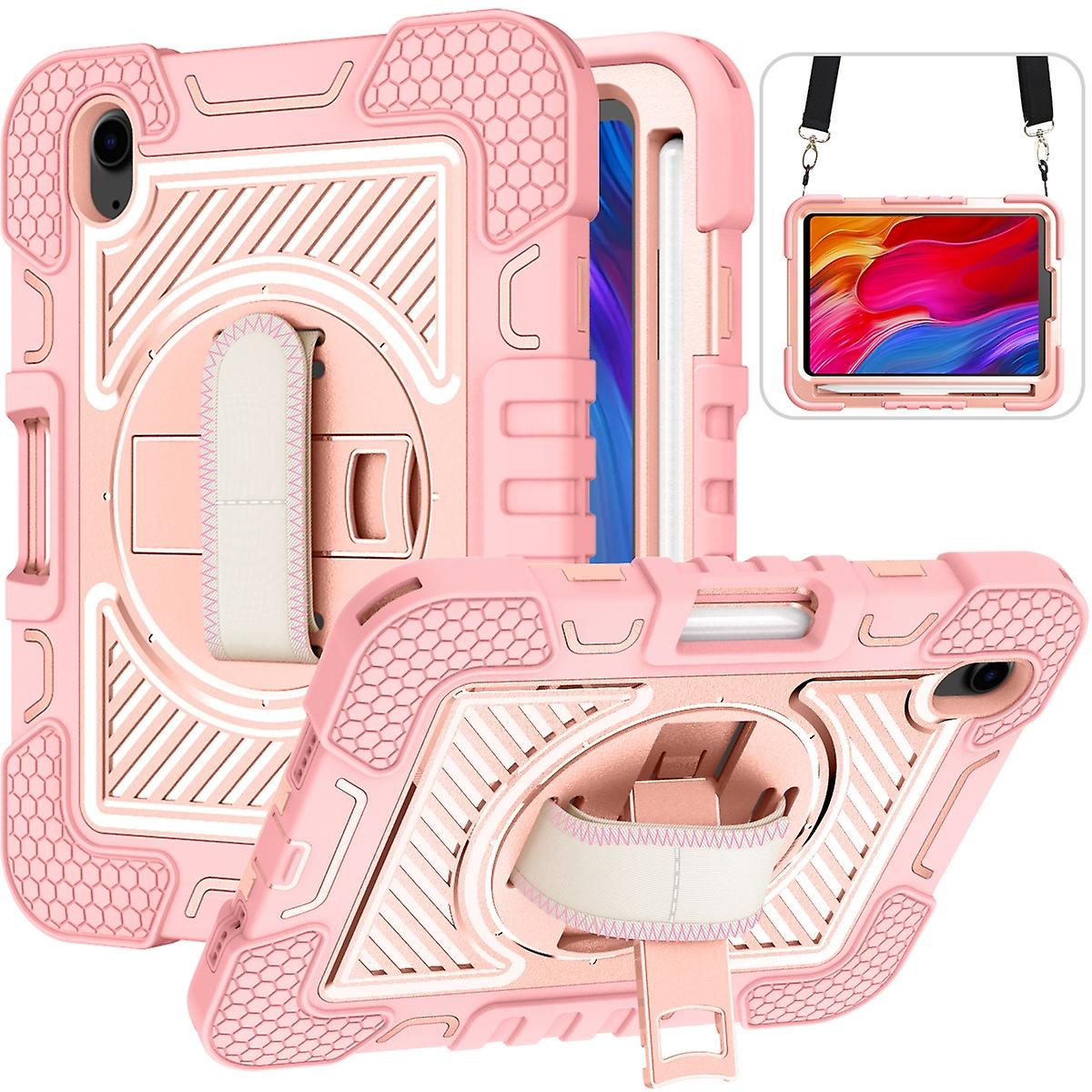 For Apple iPad Mini 2024 8.3 inch / Mini 6 2021 360 Degree Case Pink