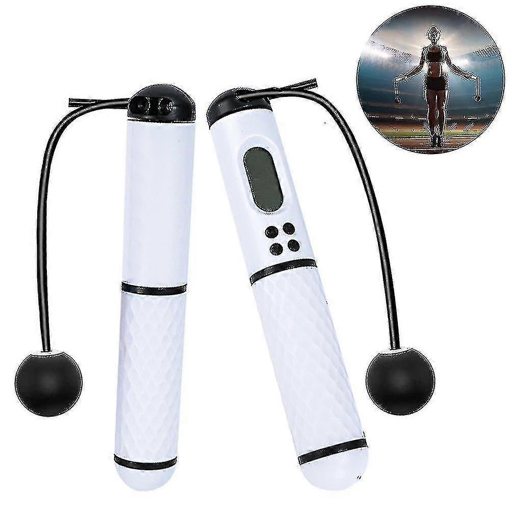 Jump Rope, Digital Weighted Ropeless Ping Rope, Adjustable