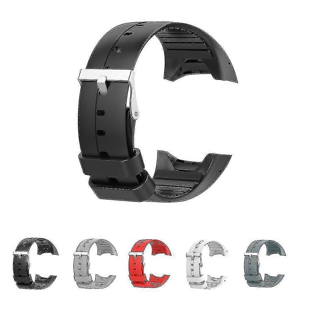 Silicone Strap Sports Bracelet Watch Spare Band Adjustable Watchband Replacement For Polar M400/m430