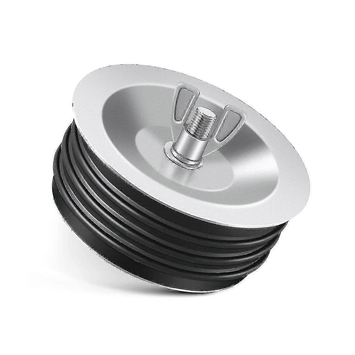 4in Steel Mechanical Test Plug,sturdy Sewer Cleanout Cap With Galvanized Screw And Wing Nut Fit For