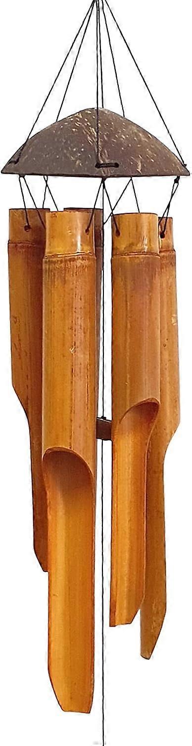 Bamboo wind chimes, good sound, decorative for the garden and