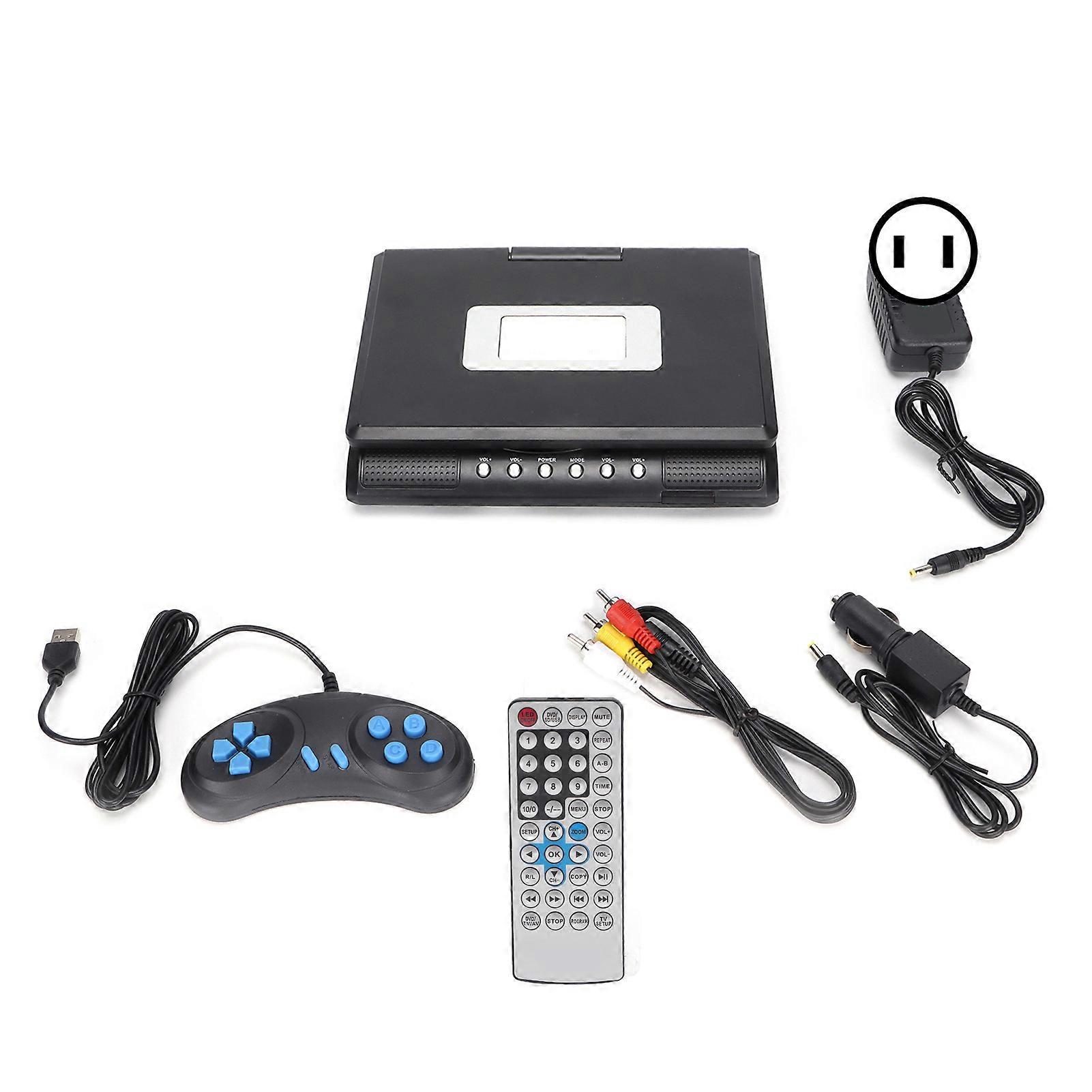 DVD Player Portable HD 270 Swivel Mobile DVD Player with USB Remote Control 110?240VLMD-750 US Plug