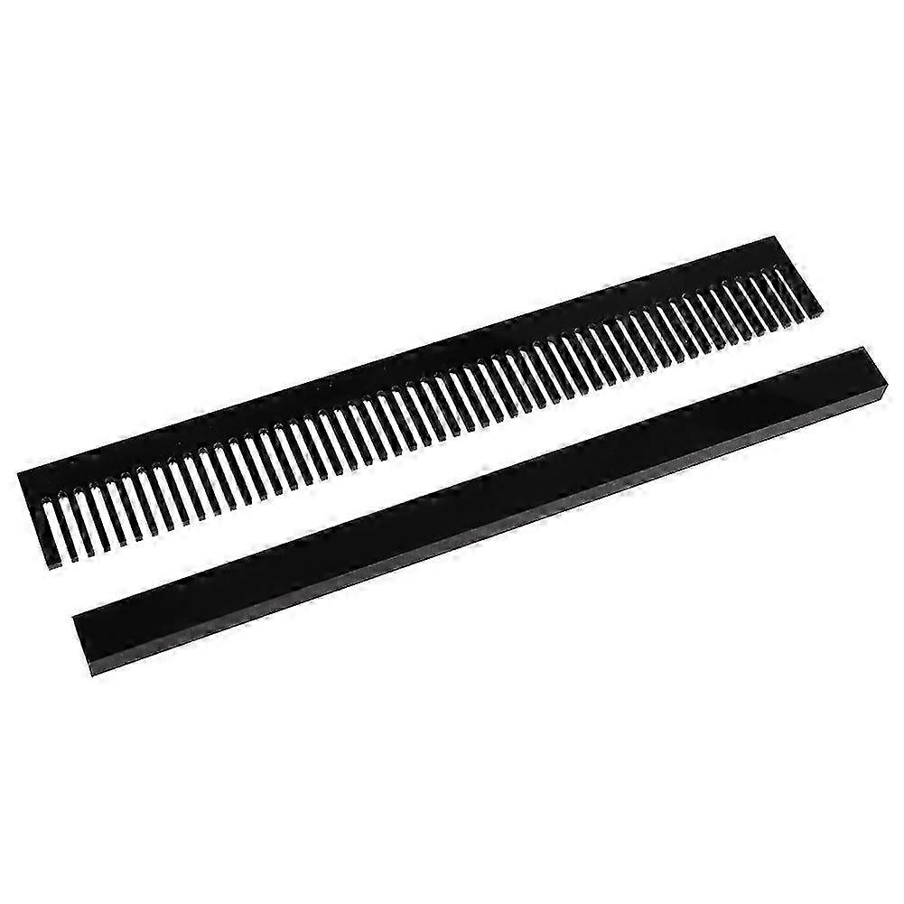 320mm Length Black Aquarium Fish Tank Weir Overflow Comb Removable Marine Sump