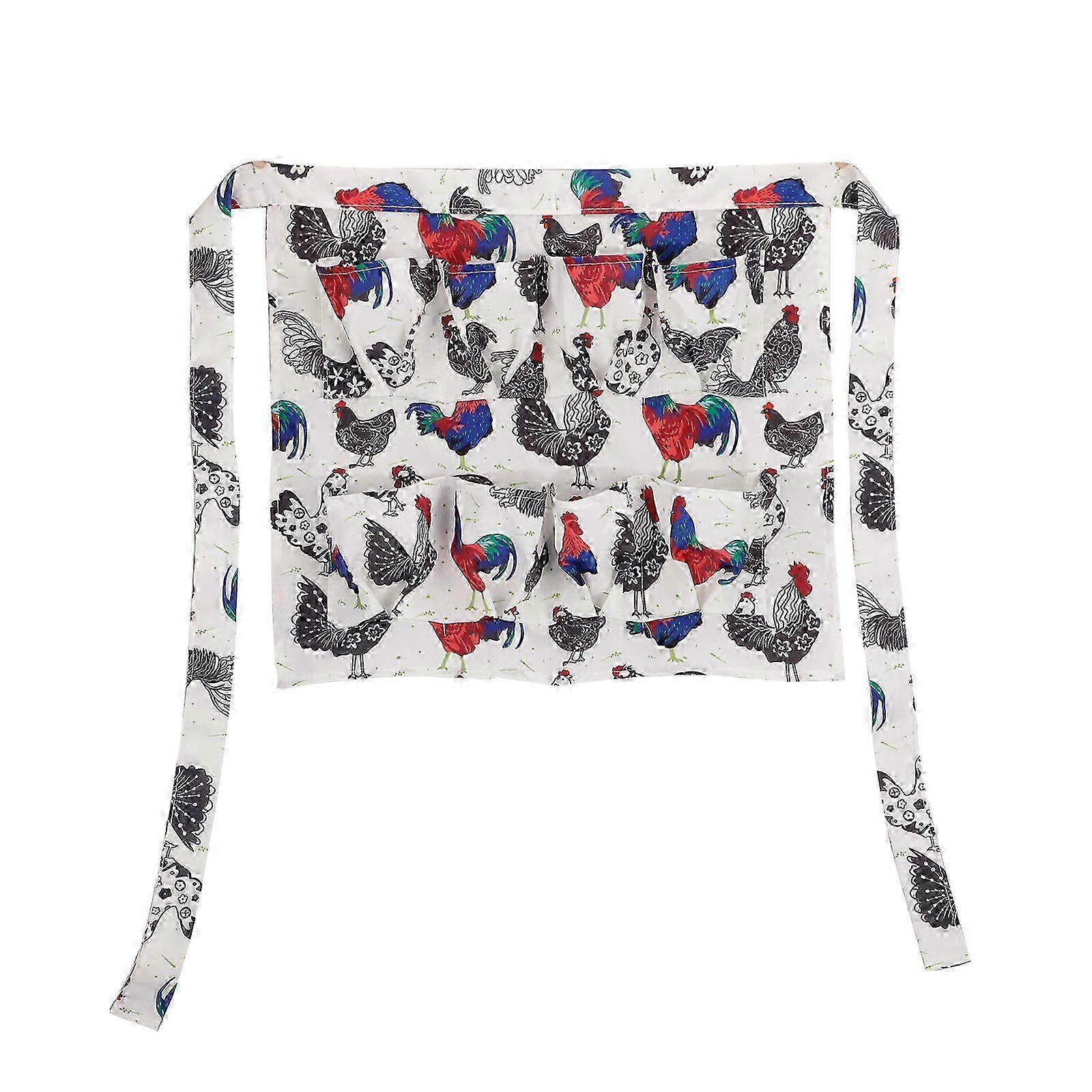 Egg Collecting Apron, Kids Size S, For Chicken, Duck, Goose, Quail Eggs, Machine Washable
