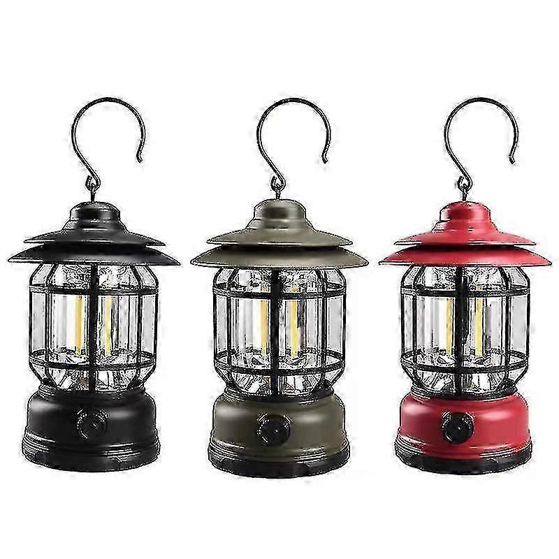 Portable Retro Camping Lights Outdoor Camping Professional Tent Lights - JA