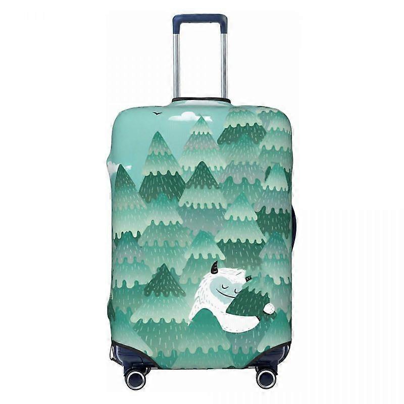 Tree Hugger matkalaukun kansi Forest Hug Monster Flight Travel Strectch Matkatavarat Accesories Protector
