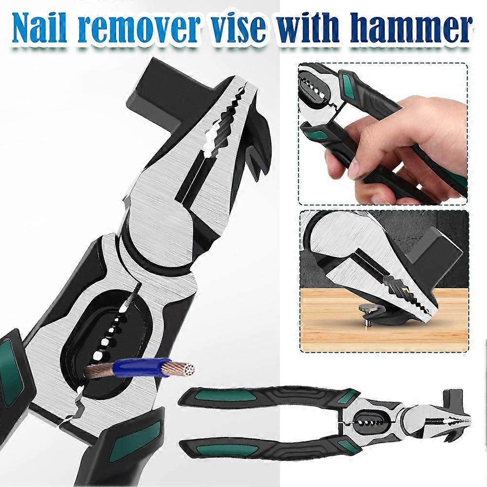Multi Functional Labor-saving Wire Pliers Wire Breaking Pliers with Hammer Head