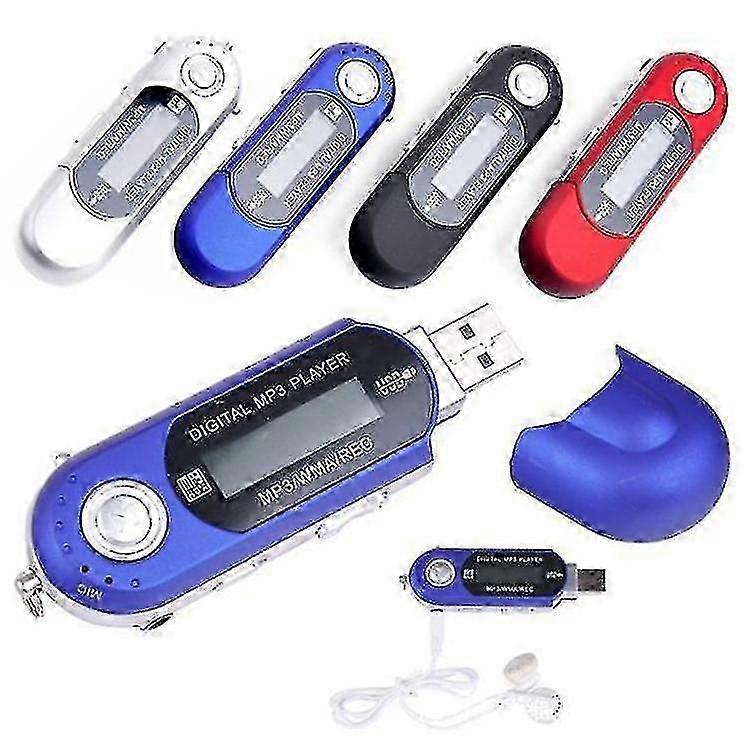 Lettore musicale mp3 USB portatile, con schermo lcd digitale