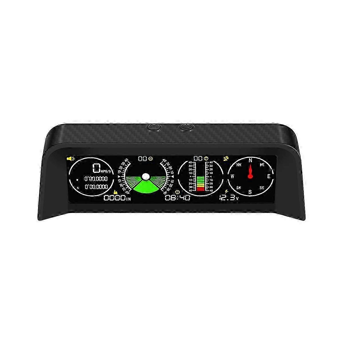 X90 Auto Elektronische Digital GPS Tachometer Head-up-Display Neigungsmesser Höhenmesser Kompass Auto Level I