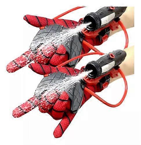 Spider-Man Launch Water Gun Kids Toys cosplay Gloves Gift Set Water Gun Toys