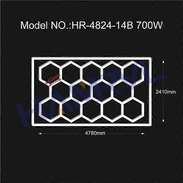 ガレージ六角形ガレージライトランプ用照明110V-240V LEDチューブハニカム天井LEDワークショップウォーム/ナチュラルホワイト3000k 4000k