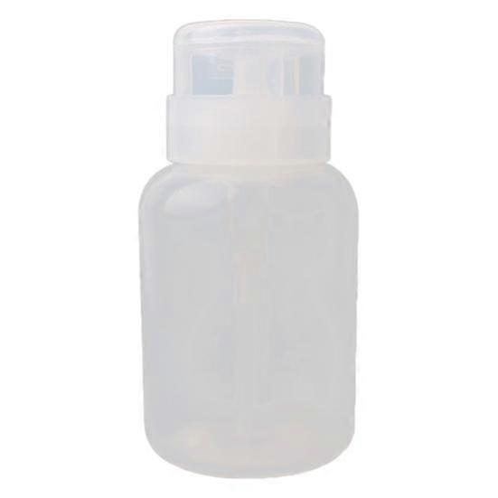 200ml Alcohol Nail Polish Remover Liquid Press Bottle Dispenser Empty Container