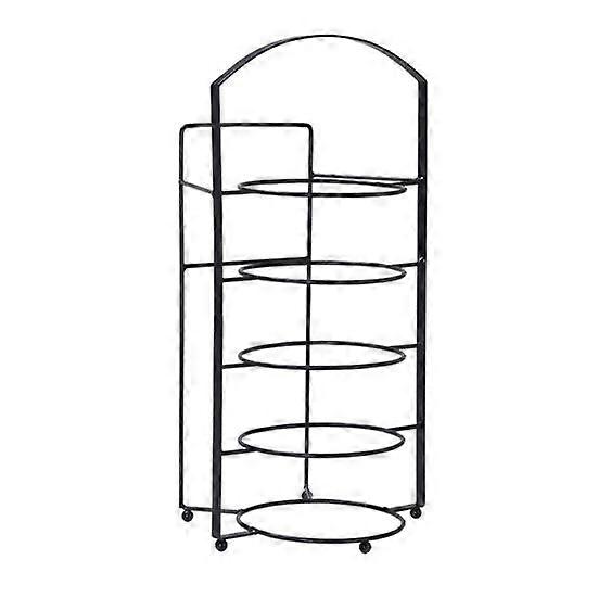 Dish Storage Rack Multi-Layer Design Large Capacity Rustproof Corrosion Resistant Kitchen Countertop Storage
