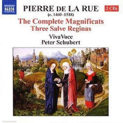 ピエール・ド・ラ・ルー 全集 Magnificats (シューベルト・ビバ・ヴォーチェ) CD 2枚組