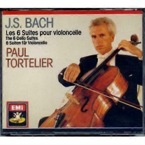 Paul Tortelier Bach The 6 Cello Suites CD