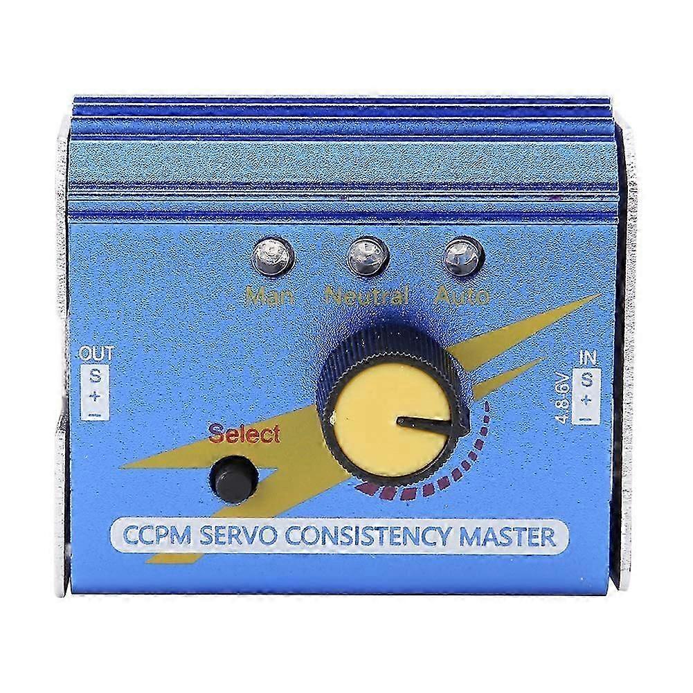 Power Servo Tester, 3CH ESC Multi Servo Tester, CCPM Servo Konsistens Master Checker for RC Fly Helikoptre Biler-God