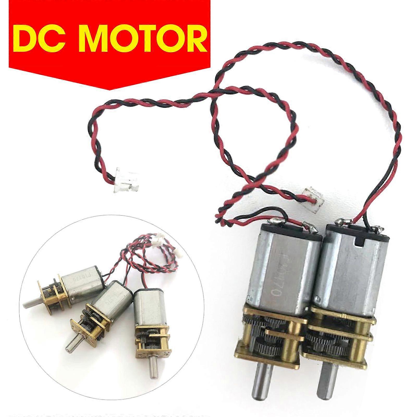 5PC Mini Micro N20 Vollmetallgetriebemotor DC 3V 5V 6V Langsames Getriebe ReducLI