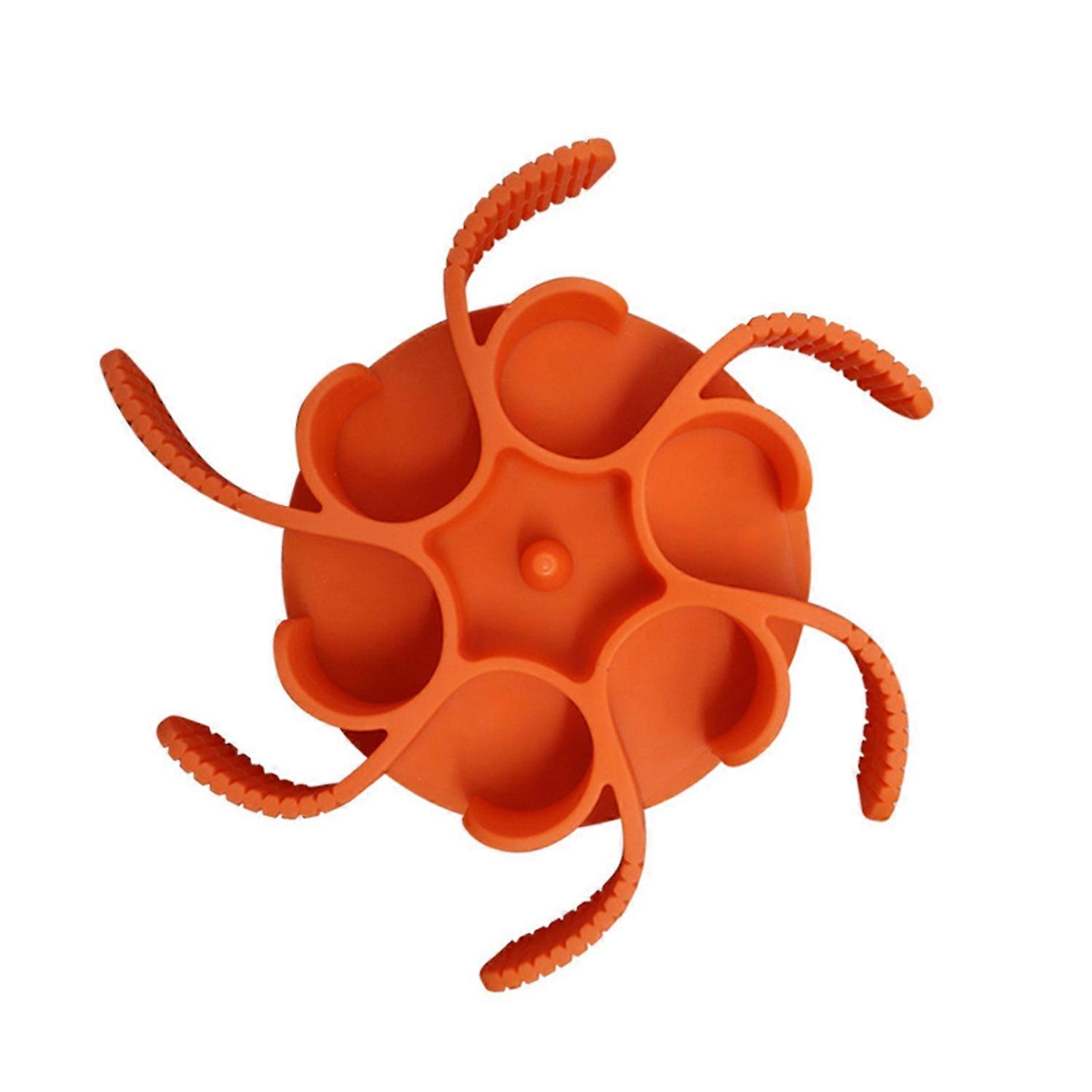 Pet Food Divider Easy to Use Flexible Non-slip Slow Feeder Dog Bowl Insert with Suction Cups Pet