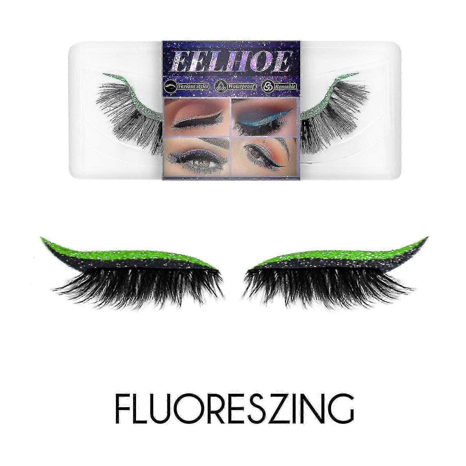 Of Spot Glue-free Imitation Water False Eyelashes Self-adhesive False Eyelashes Stickers Eye Shadow Eyeli