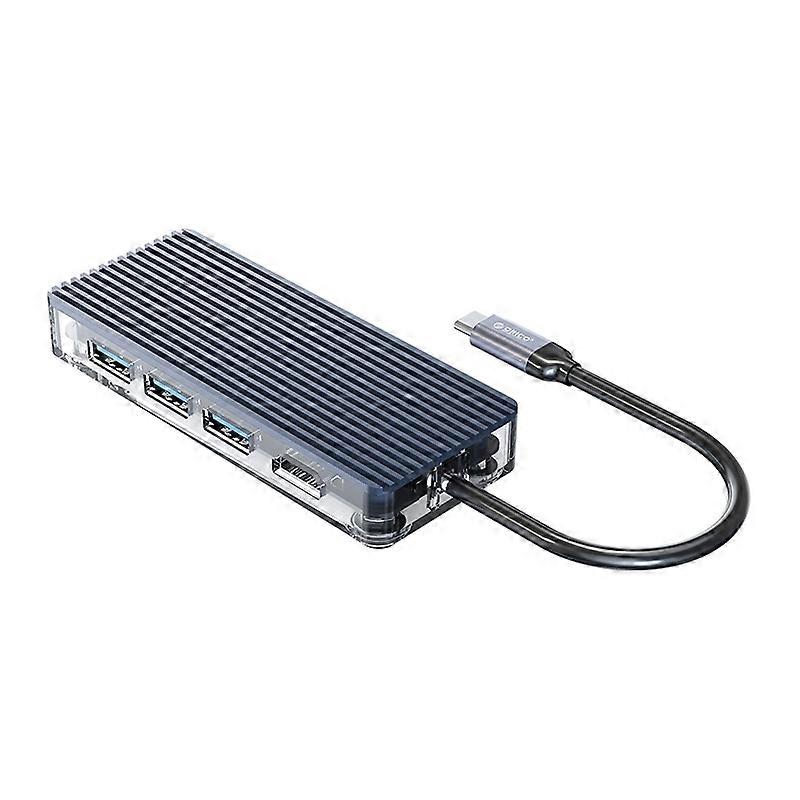 ORICO 6 in 1 Typ-C Transparent HUB WB-6TS